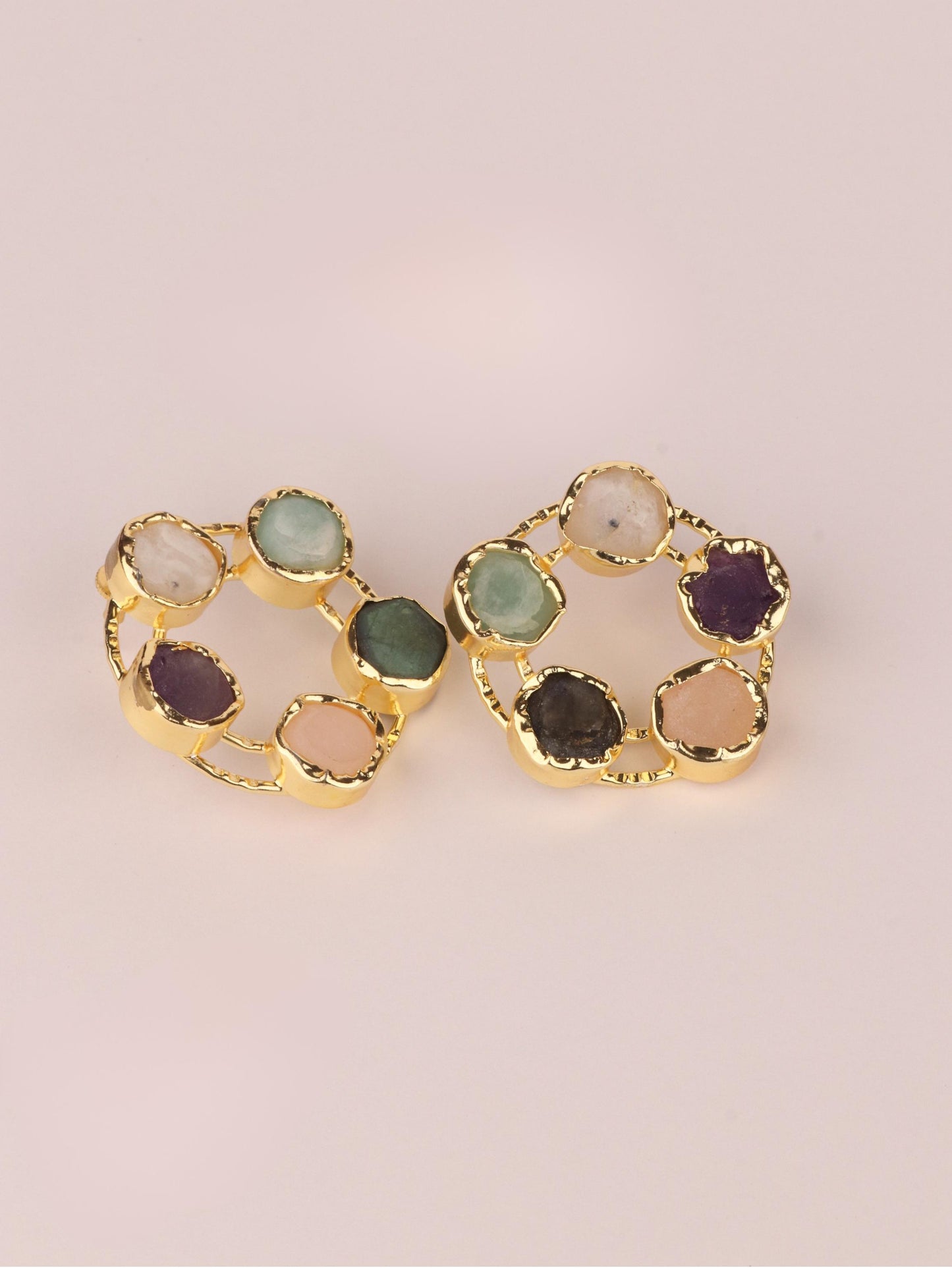 Quinn wheel Earring