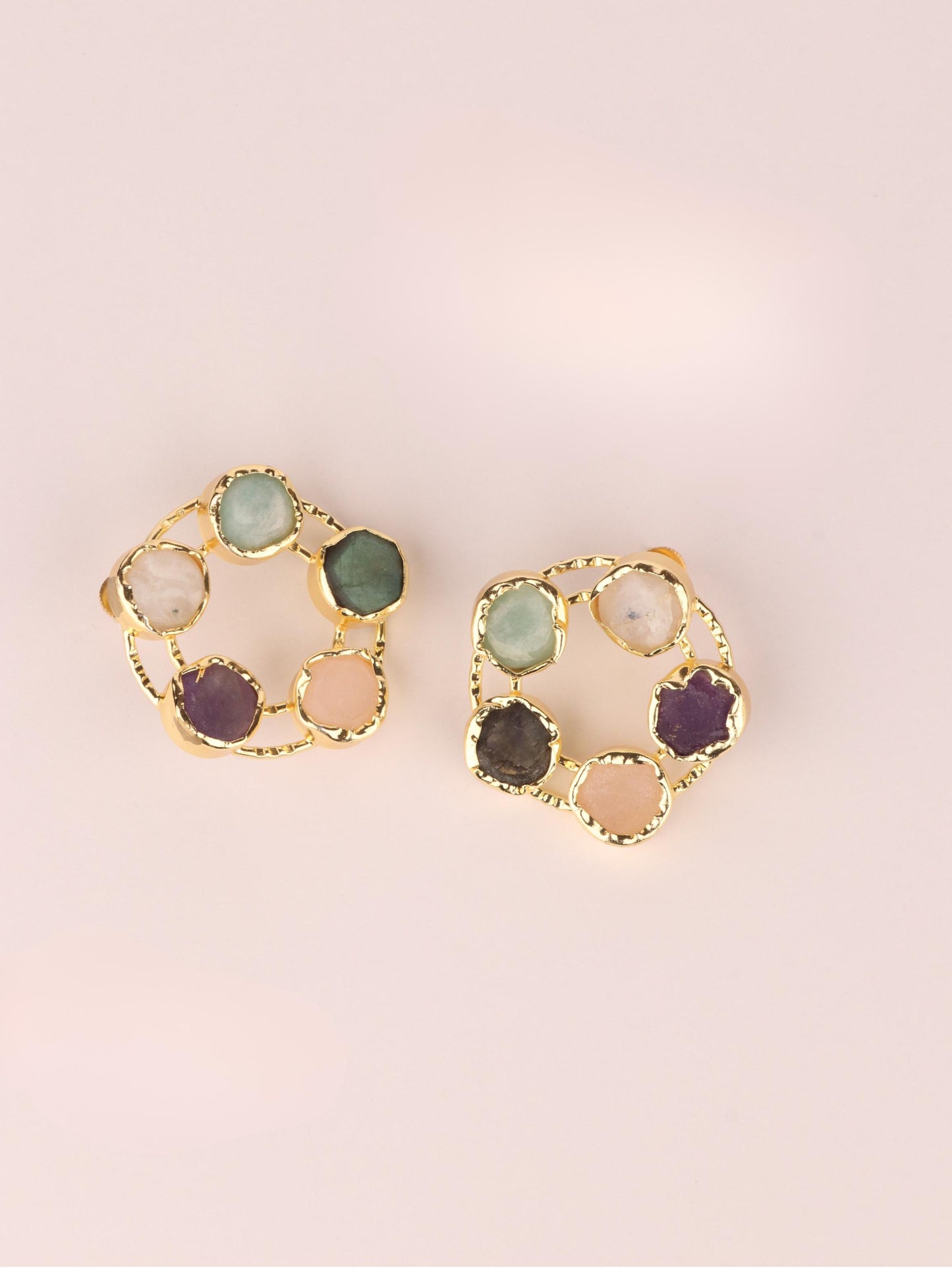 Quinn wheel Earring