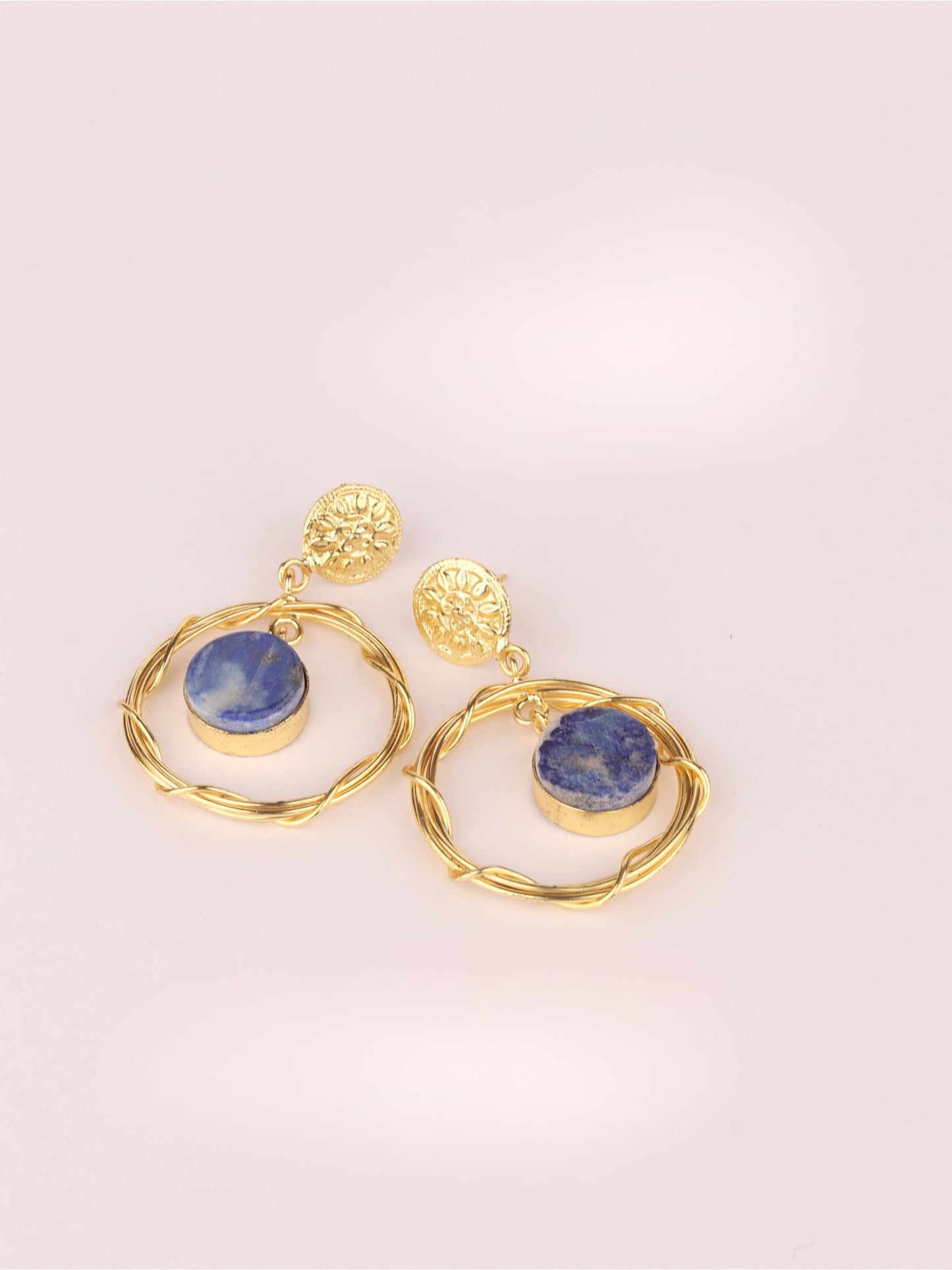 Imrie Lapis Lazuli Earring