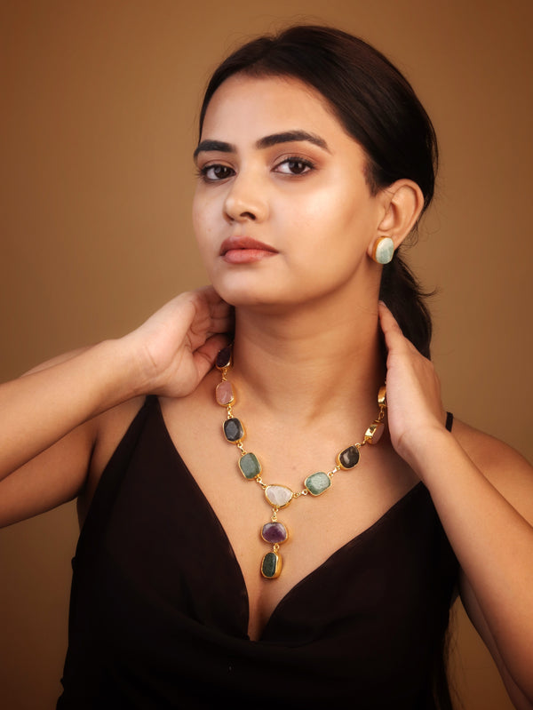 Kay multicolour stone set