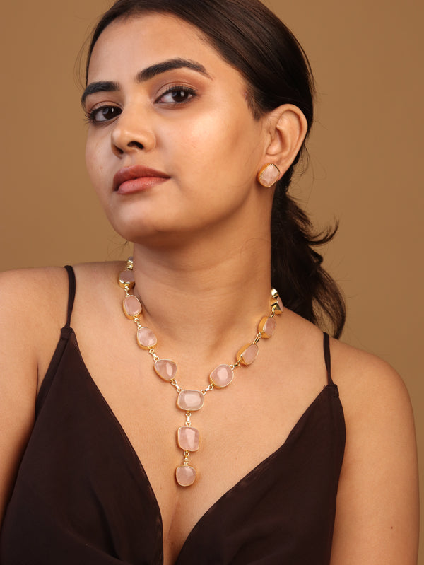 Kay rose quartz set