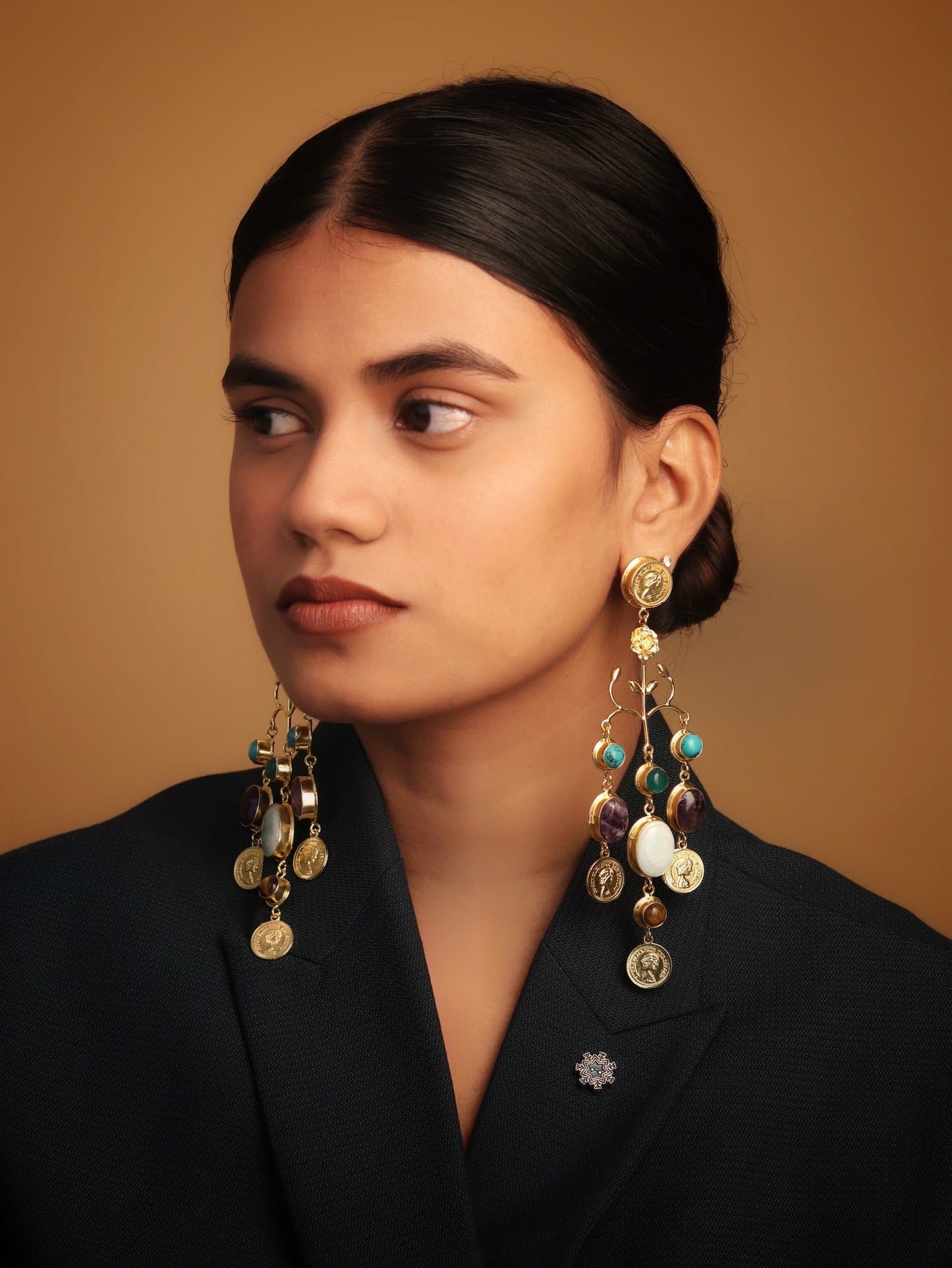Aurum Multistone Dangler