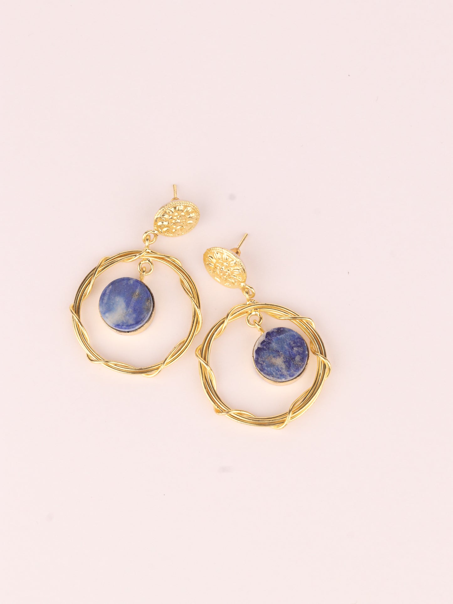 Imrie Lapis Lazuli Earring
