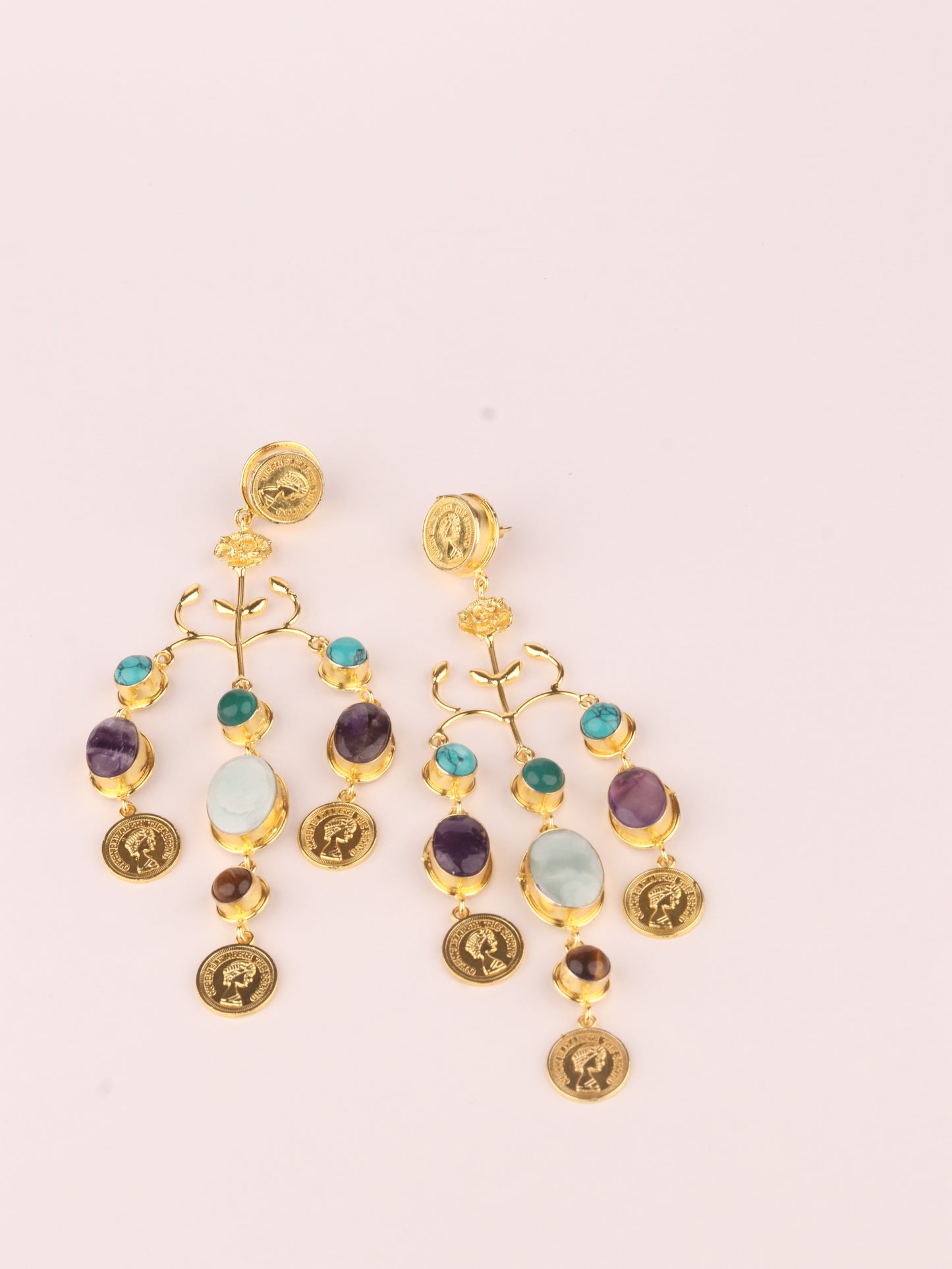 Aurum Multistone Dangler