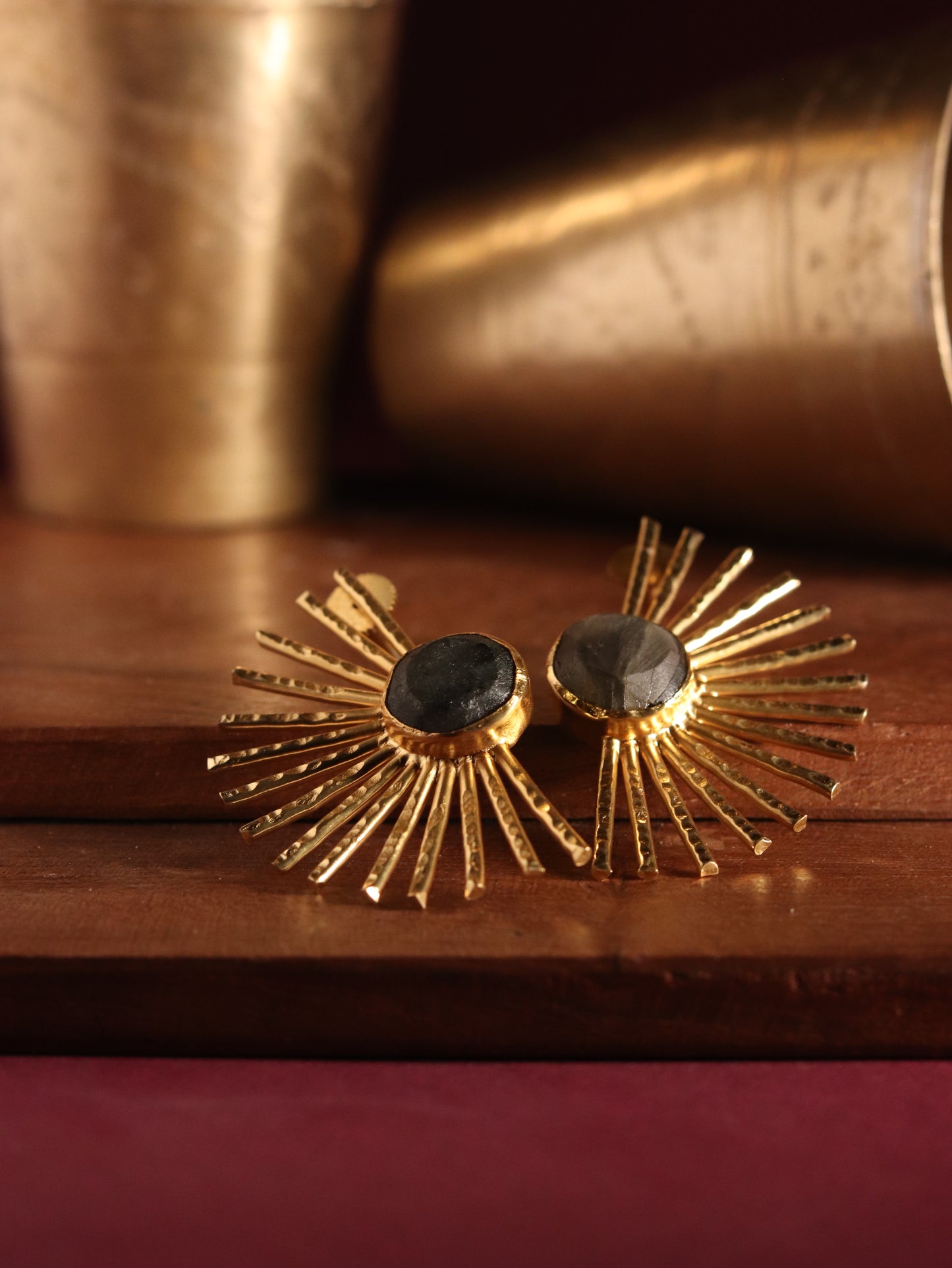 Black Onyx Dangler Earing
