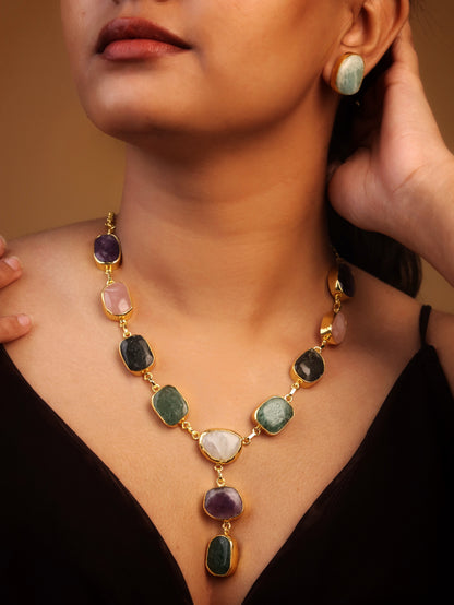 Kay multicolour stone set