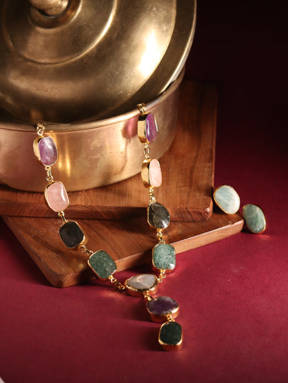 Kay multicolour stone set