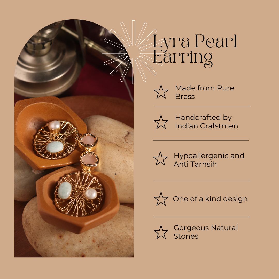 Lyra Pearl Earring